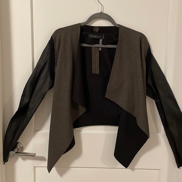 Stella Jamie leather combo jacket - Picture 2 of 7